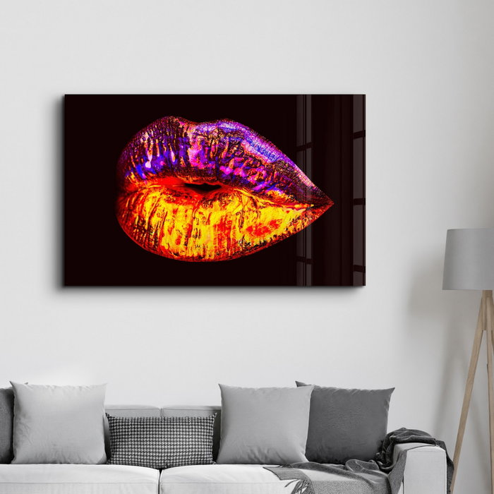 Wallity Pintura Decorativa de Vidrio Templado Multicolor 46 x 72 cm Wallity Pintura Decorativa de Vidrio Templado Multicolor 46 x 72 cm